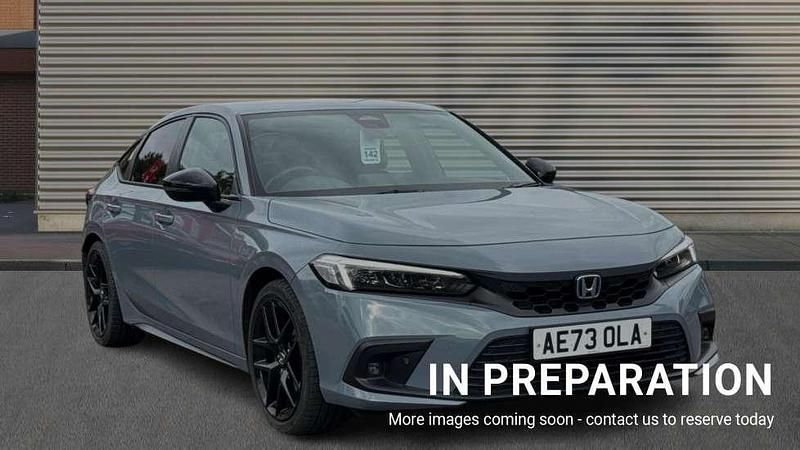 Grey Used 2023 Honda Civic Sport Hatchback | £24,239 (Fair price) - Image 1/4