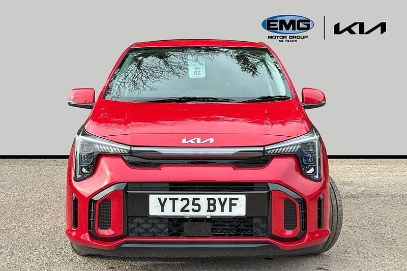 New Kia Picanto GT-Line S 77 HP (56 kW) 2025 Red Hatchback