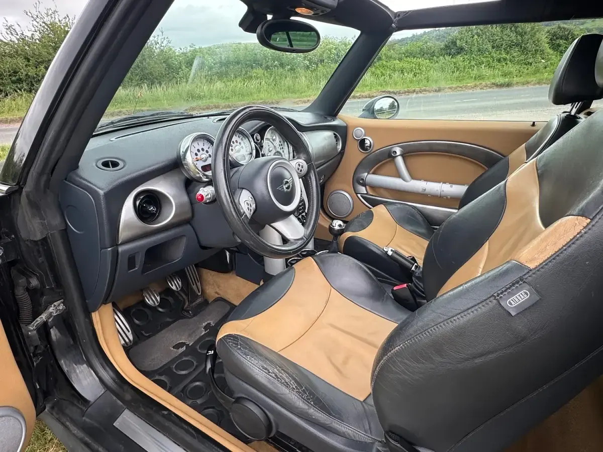 Used Mini Cooper S Cabriolet 2005 Black Cabriolet
