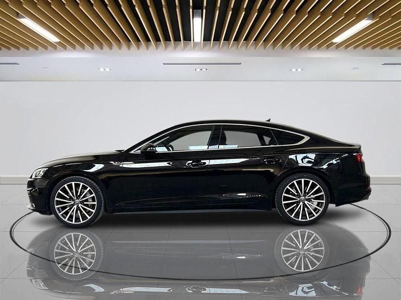 Usado Audi A5 Sportback S-Line 252 CV (185 kW) 2018 Negro Utilitario