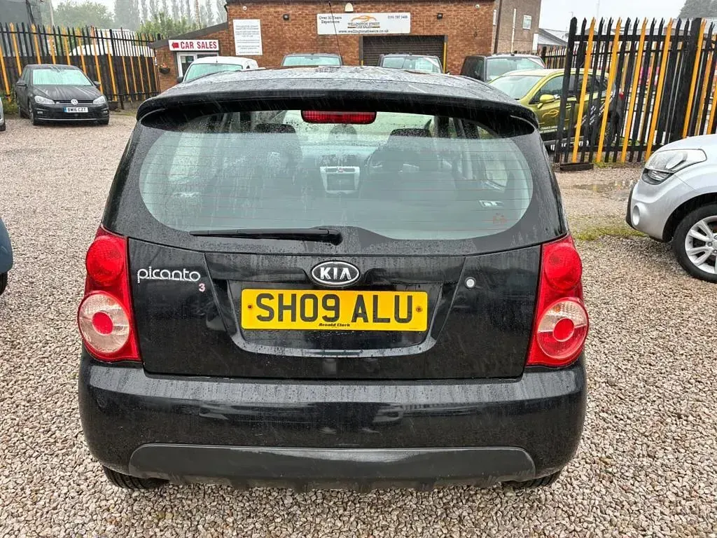 Used Kia Picanto 2009 Black Hatchback
