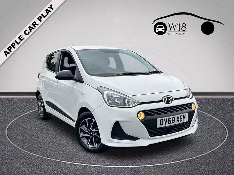 White Used 2018 Hyundai i10 GO! Hatchback | £7,495 (Fair price) - Image 1/4