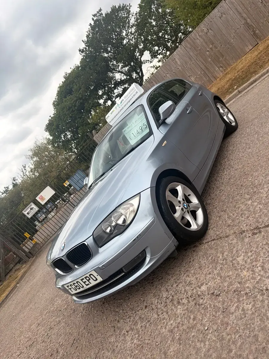 Used BMW 118 Sport Line 2010 Blue Hatchback