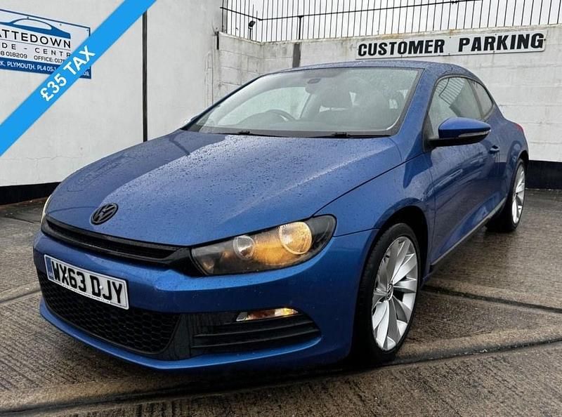 Used VW Scirocco S 2013 Blue Coupe