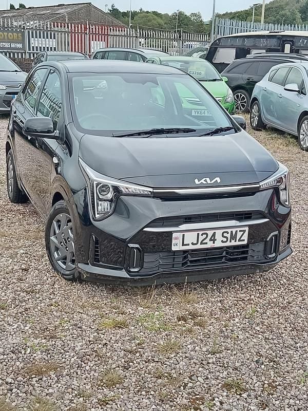 Black Used 2024 Kia Picanto 2 Hatchback | £9,295 (Super price) - Image 1/4