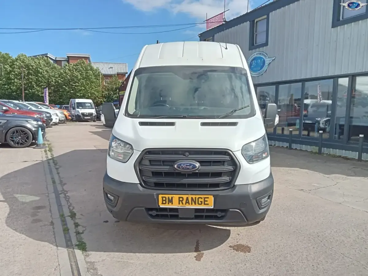 Used Ford Transit 130 HP (95 kW) 2021 White Van