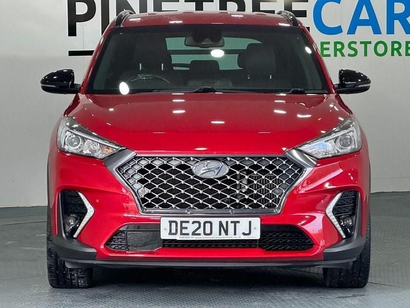 Used Hyundai Tucson N Line 136 HP (100 kW) 2020 Red SUV
