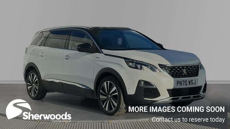 White Used 2020 Peugeot 5008 Premium SUV | £17,749 (Fair price) - Image 1/4