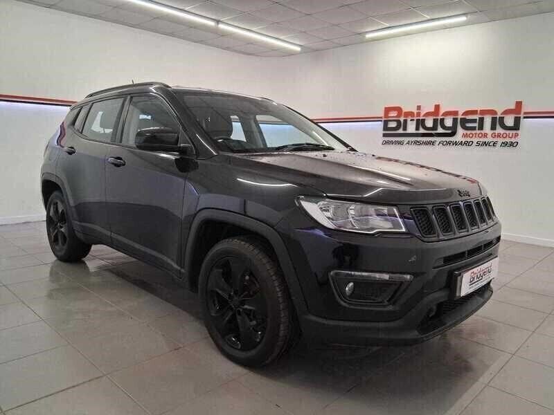 Black Used 2020 Jeep Compass Night Eagle SUV | £14,299 (Fair price) - Image 1/4