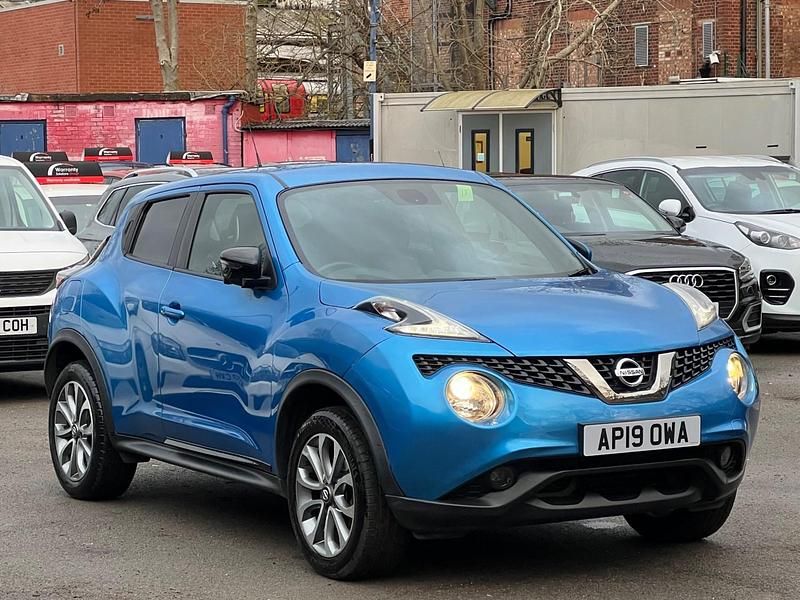 Used Nissan Juke Tekna 117 HP (86 kW) 2019 Blue SUV