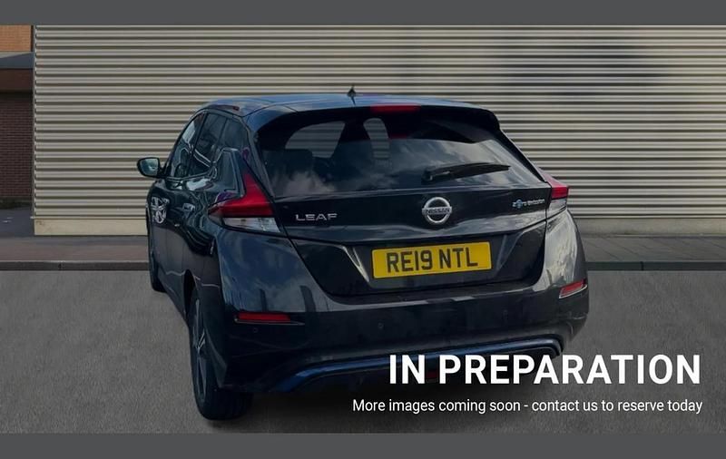 Used Nissan Leaf N-Connecta 110 kW (150 HP) 2019 Black Hatchback