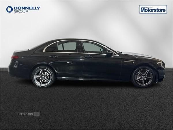 Used Mercedes E300 AMG line 2021 Black Sedan