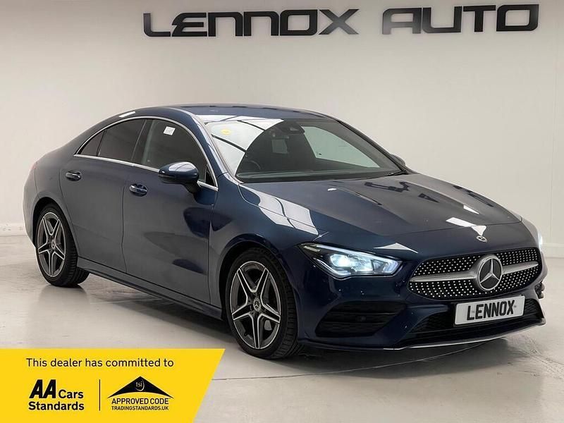 Blue Used 2021 Mercedes CLA180 AMG line Sedan | £20,690 (Good price) - Image 1/4