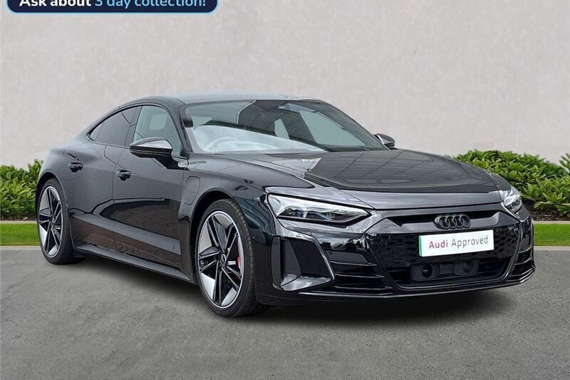 Black Used 2024 Audi RS e-tron GT Comfort Sedan | £70,407 (Fair price) - Image 1/4