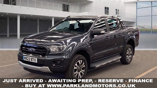 Grey Used 2022 Ford Ranger Wildtrack Pickup | £20,394 (Good price) - Image 1/1