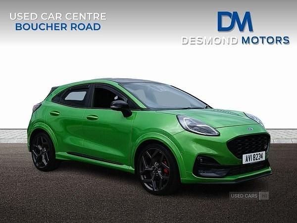 Green Used 2023 Ford Puma ST Hatchback | £19,495 (Fair price) - Image 1/4