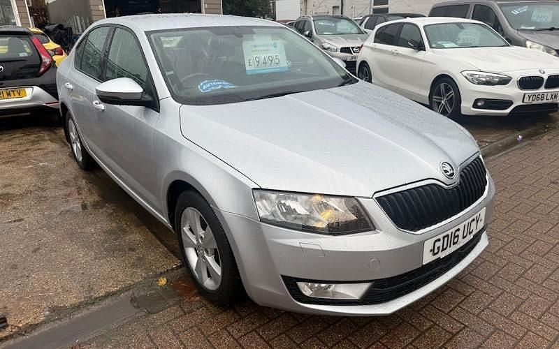 Used Skoda Octavia SE L 150 HP (110 kW) 2016 Silver Hatchback