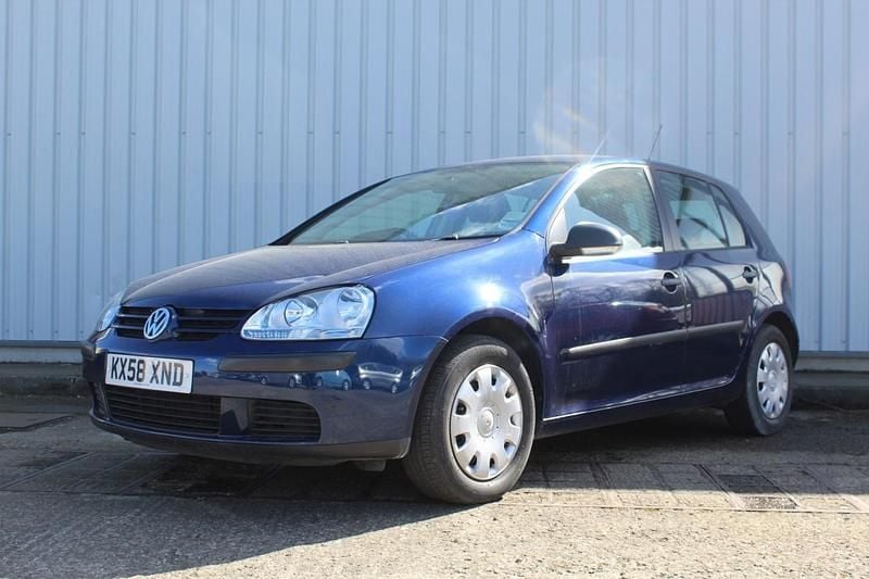 Used VW Golf VI S 2008 Blue Hatchback