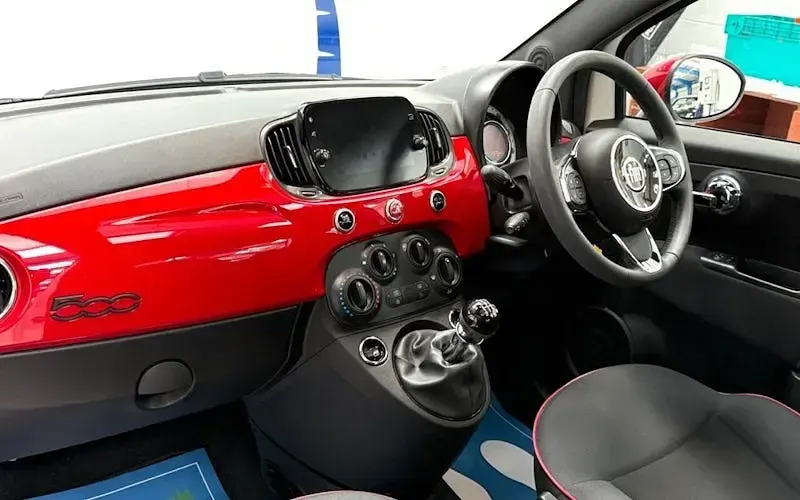 Used Fiat 500 Red 70 HP (51 kW) 2022 White Hatchback