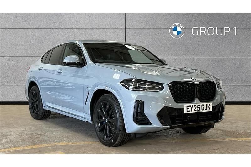 Grey New 2025 BMW X4 M Sport SUV | £57,695 - Image 1/4