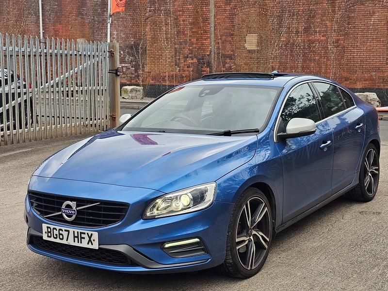 Used Volvo S60 R-Design 2017 Blue Sedan
