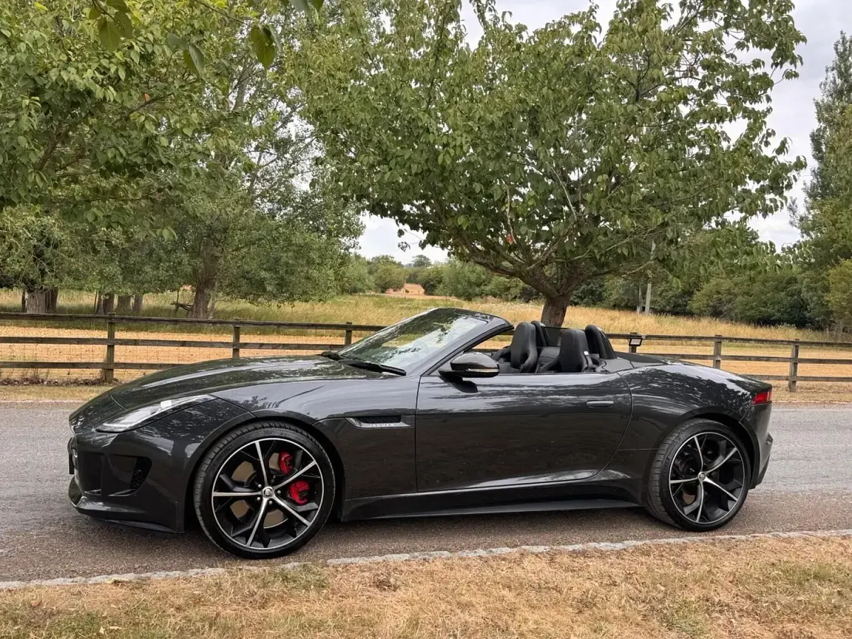 Used Jaguar F-Type S 495 HP (364 kW) 2013 Grey Cabriolet