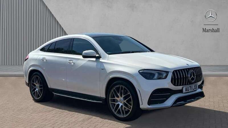 White Used 2021 Mercedes GLE53 AMG Premium Plus Coupe | £59,250 - Image 1/4