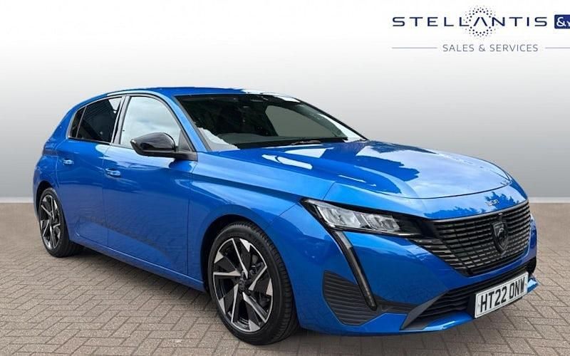 Blue Used 2022 Peugeot 308 Allure Premium Hatchback | £15,990 (Good price) - Image 1/4