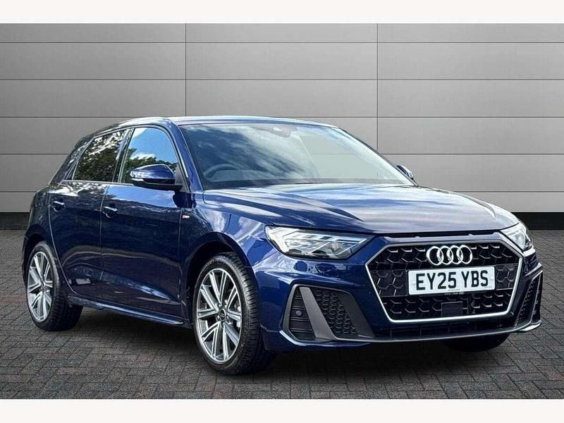 Navarra blue Used 2025 Audi A1 S-Line Hatchback | £22,550 (Fair price) - Image 1/4