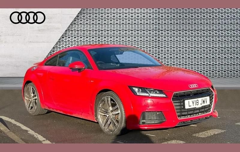 Used Audi TT S-Line 180 HP (132 kW) 2018 Red  Coupe