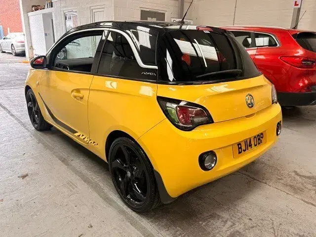 Used Vauxhall Adam Slam 2014 Yellow Hatchback