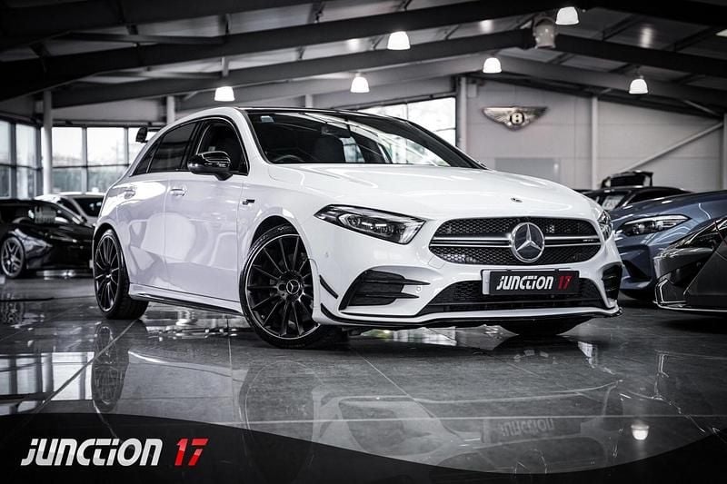 Used Mercedes A35 AMG Premium Plus 2022 White Hatchback