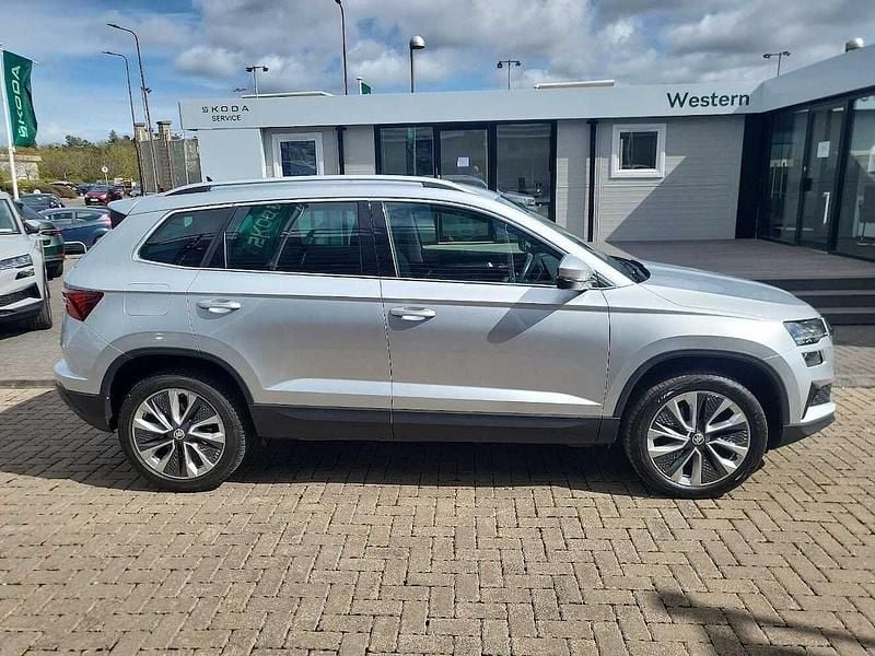 Gebraucht Skoda Karoq SE L 110 PS (80 kW) 2023 Silber SUV