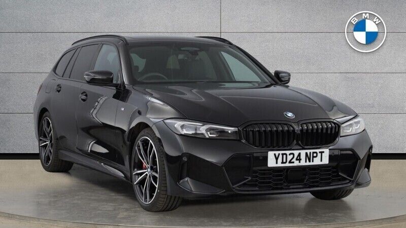 Black Used 2024 BMW 320 M Sport Estate | £38,950 - Image 1/4