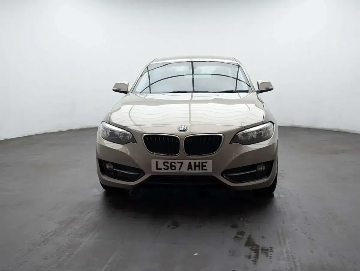 Used BMW 218 Sport Line 150 HP (110 kW) 2017 Silver Coupe
