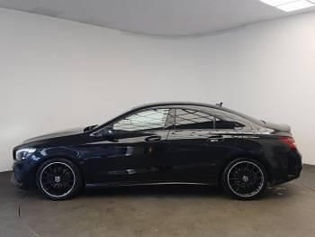 Used Mercedes CLA220 AMG line 170 HP (125 kW) 2019 Black Sedan