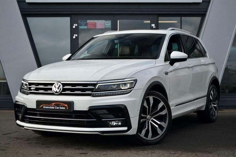 Used VW Tiguan R-line 150 HP (110 kW) 2016 White SUV