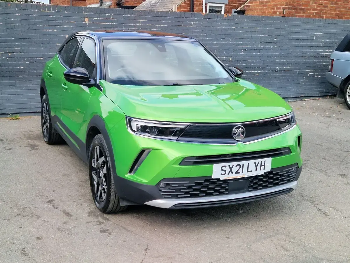 Used Vauxhall Mokka Elite 98 HP (72 kW) 2021 Green SUV
