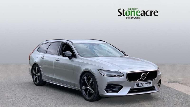 Silver Used 2020 Volvo V90 R-Design Estate | £21,500 (Expensive) - Image 1/4