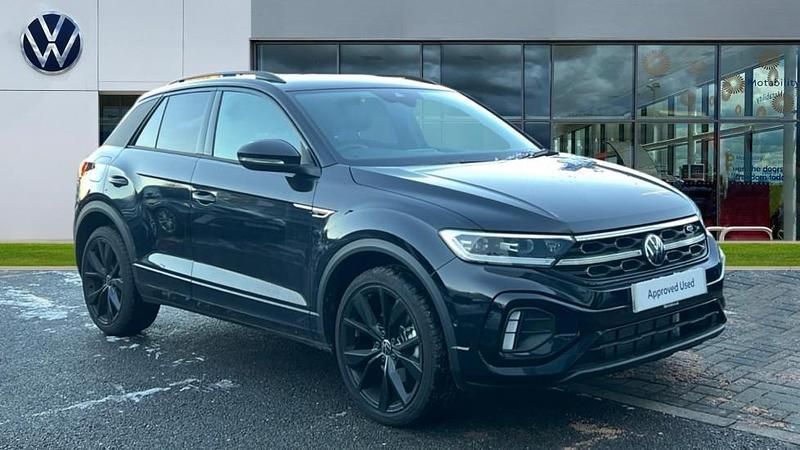 Deep black pearl New 2025 VW T-Roc Black Edition SUV | £28,999 (Fair price) - Image 1/4