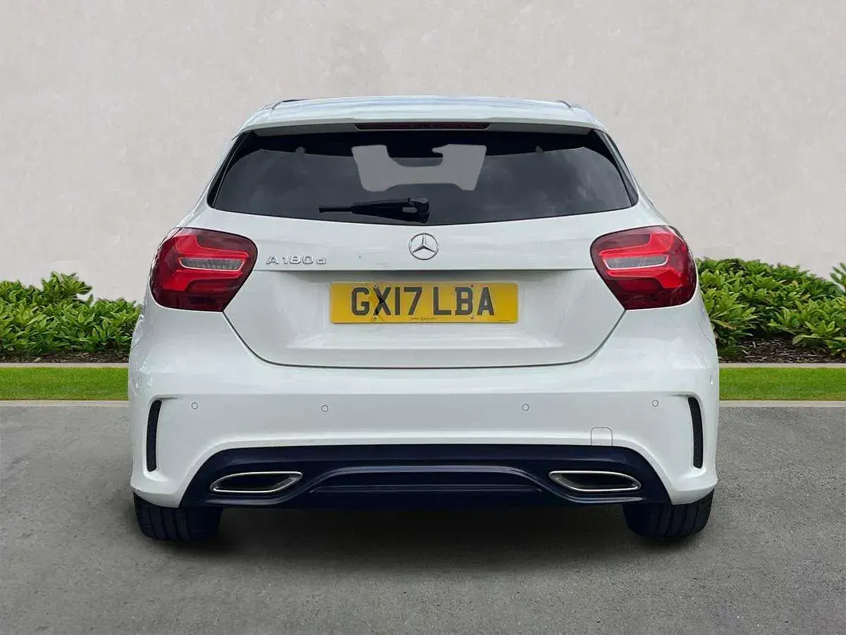Used Mercedes A180 AMG Line Premium Plus 2017 White Hatchback
