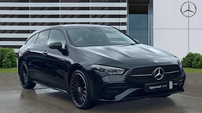 Used Mercedes CLA250e AMG Line Premium Plus 218 HP (160 kW) 2024 Black Sedan