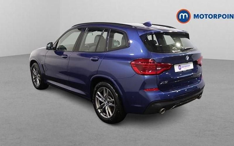 Used BMW X3 M Sport 184 HP (135 kW) 2021 Blue SUV
