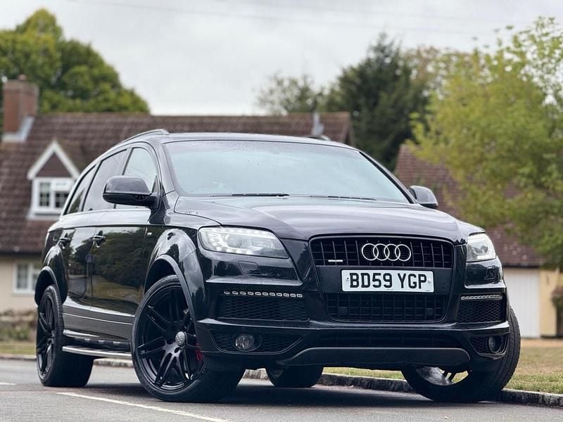Black Used 2009 Audi Q7 S-Line SUV | £6,950 (A bit pricey) - Image 1/4