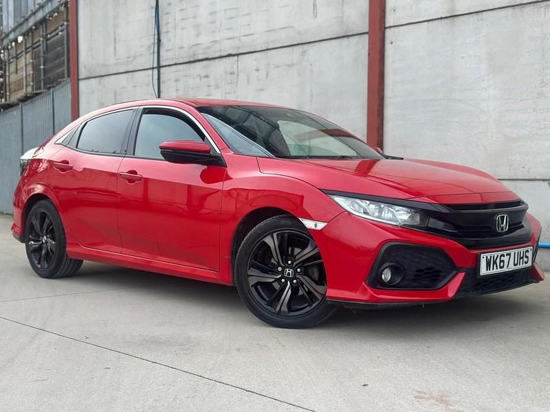 Used Honda Civic SR 2017 Red Hatchback