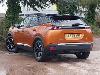 Used Peugeot e-2008 GTi 114 kW (156 HP) 2023 Orange SUV