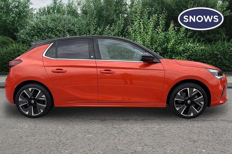 Used Vauxhall Corsa-e Elite 100 kW (136 HP) 2021 Orange Hatchback