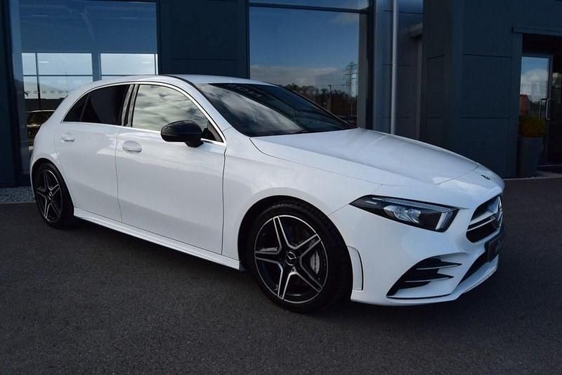 Used Mercedes A35 AMG AMG 306 HP (225 kW) 2019 White Hatchback