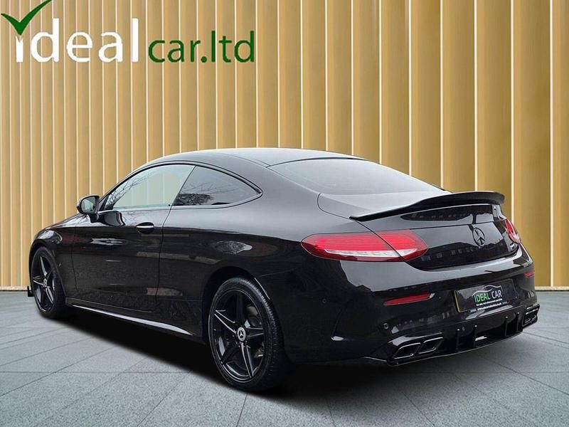 Used Mercedes C220 AMG line 2016 Black Coupe