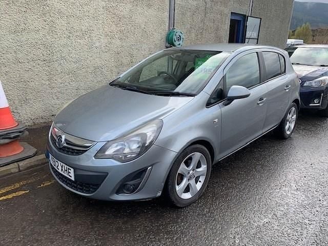 Begagnad Vauxhall Corsa 2012 Silver Halvkombi